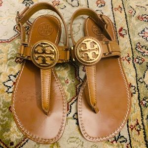 Tory Burch leather thong sandal